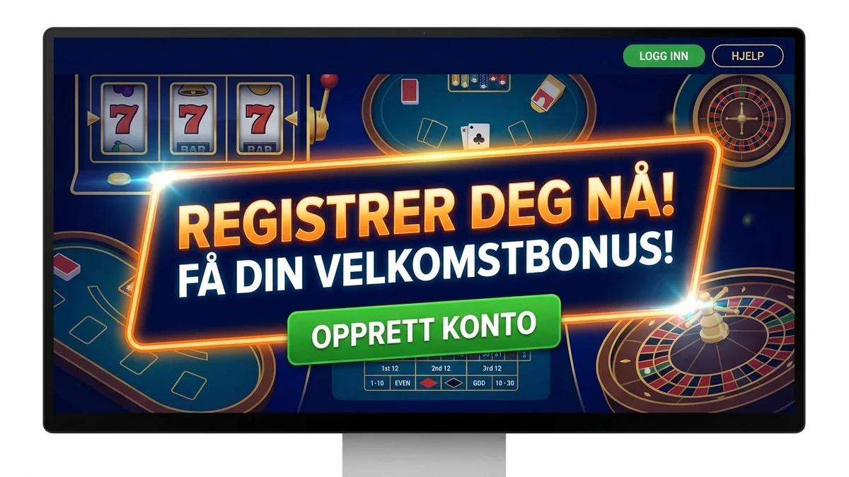 Registrer deg med bonus